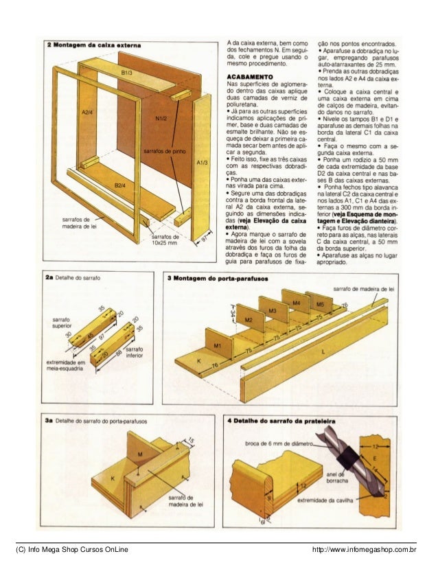 Projetos De Marcenaria Pdf Projetos De Marcenaria Pdf