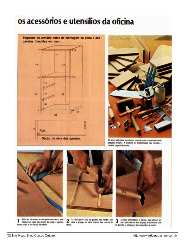 Projetos De Marcenaria Em Pdf Gra Tis