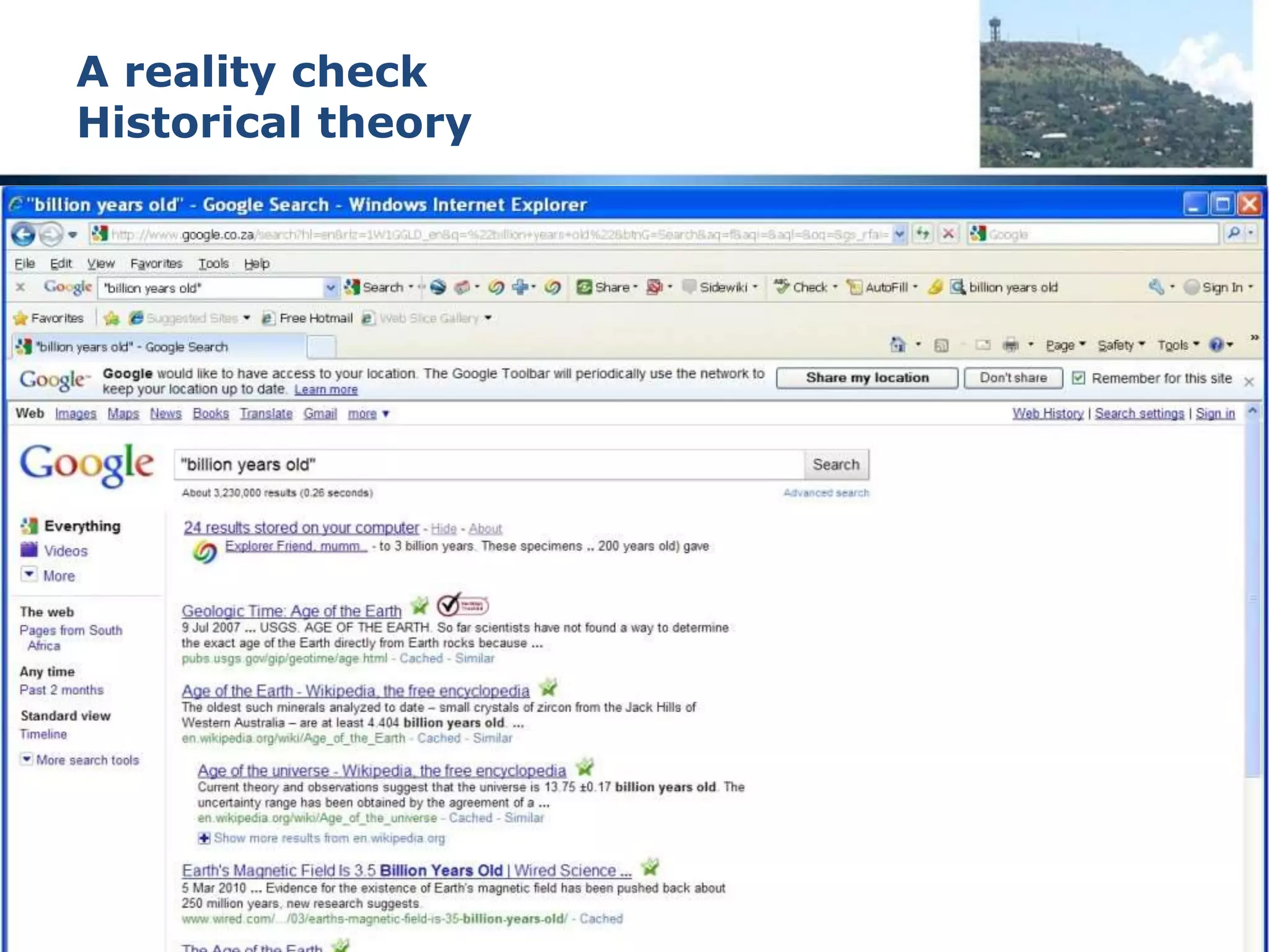 Exponential characteristics
 Most strength, decay and other characteristics are
exponential
 Change follows an exponential trajectory
 Bed load and sediment load in water follow an
exponential trajectory
 Your car follows an exponential trajectory when
you change direction

 