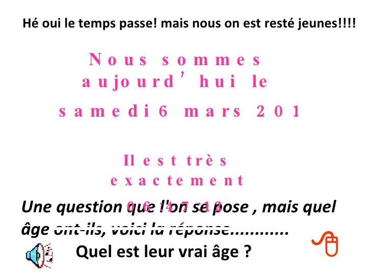 01 Quel Age Ont Ils
