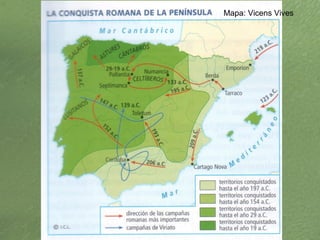 www.lahistoriayotroscuentos.es 46
La conquista romana
• II Guerra Púnica
– Amílcar Barca: metales y guerreros
• Fundación ...