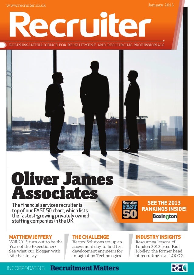 Oliver James Fast 50