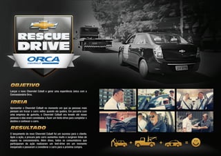 Resgate Drive Orca - Premio Colunistas 2013
