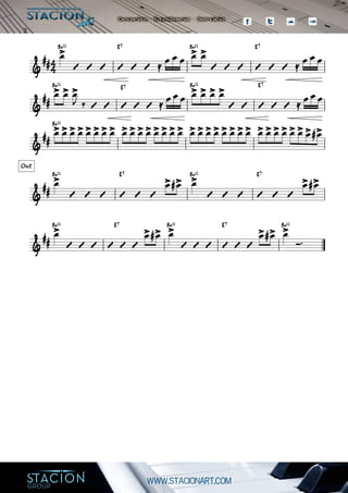 Bm11 E7 Bm11 E7
Bm11 E7 Bm11 E7
Bm11
Bm11 E7 Bm11 E7
Bm11 E7 Bm11 E7 Bm11
44&
##
> > >
&
##
> > > > > > >
&
##
> >> > > >> > >> > > >> > > > > >> > > >> > >> > > >> >
&
##
Out
> > > > > >
&
##
> > > > > > >
œ
V V V V V V ≈
œ œ œ œ œ
V V V V V V ≈
œ œ œ
œ œ œ
J ‰ V V V V V ≈
œ œ œ œ œ œ œ
V V V V V ≈
œ œ œ
œ œ œ œ œ œ œ œ œ œ œ œ œ œ œ œ œ œ œ œ œ œ œ œ œ œ œ œ œ œ œ œ#
œ
V V V V V V
œ œ# œ
V V V V V V
œ œ#
œ
V V V V V V
œ œ# œ
V V V V V V
œ œ# œ
Ó™
2
 