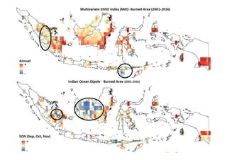 Assessing the role of climate in Indonesian fires, to better support Fire Management Interventions