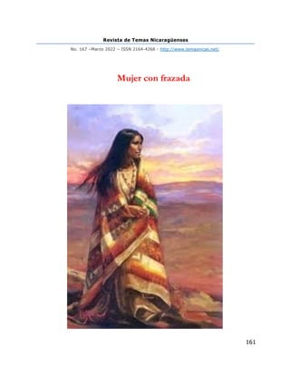 Revista de Temas Nicaragüenses
No. 167 –Marzo 2022 – ISSN 2164-4268 - http://www.temasnicas.net/
161
Mujer con frazada
 