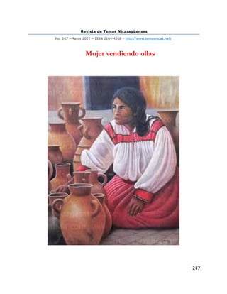 Revista de Temas Nicaragüenses
No. 167 –Marzo 2022 – ISSN 2164-4268 - http://www.temasnicas.net/
247
Mujer vendiendo ollas
 