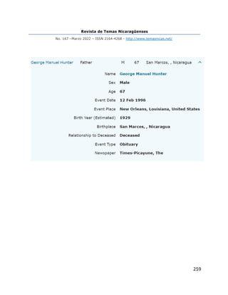 Revista de Temas Nicaragüenses
No. 167 –Marzo 2022 – ISSN 2164-4268 - http://www.temasnicas.net/
259
 