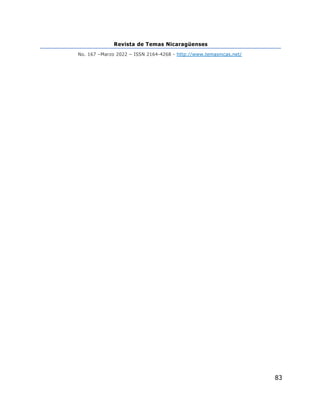Revista de Temas Nicaragüenses
No. 167 –Marzo 2022 – ISSN 2164-4268 - http://www.temasnicas.net/
83
 