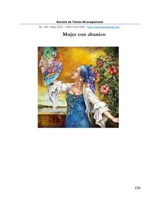 Revista de Temas Nicaragüenses
No. 169 –Mayo 2022 – ISSN 2164-4268 - http://www.temasnicas.net/
229
Mujer con abanico
 