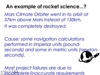 Innacurate Rockets 01 scope of the ba role | PPT