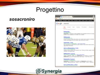 Progettino
sosacroniro
 
