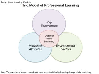 http://www.education.uconn.edu/departments/edlr/adultlearning/images/triomodel.jpg Professional Learning Models 