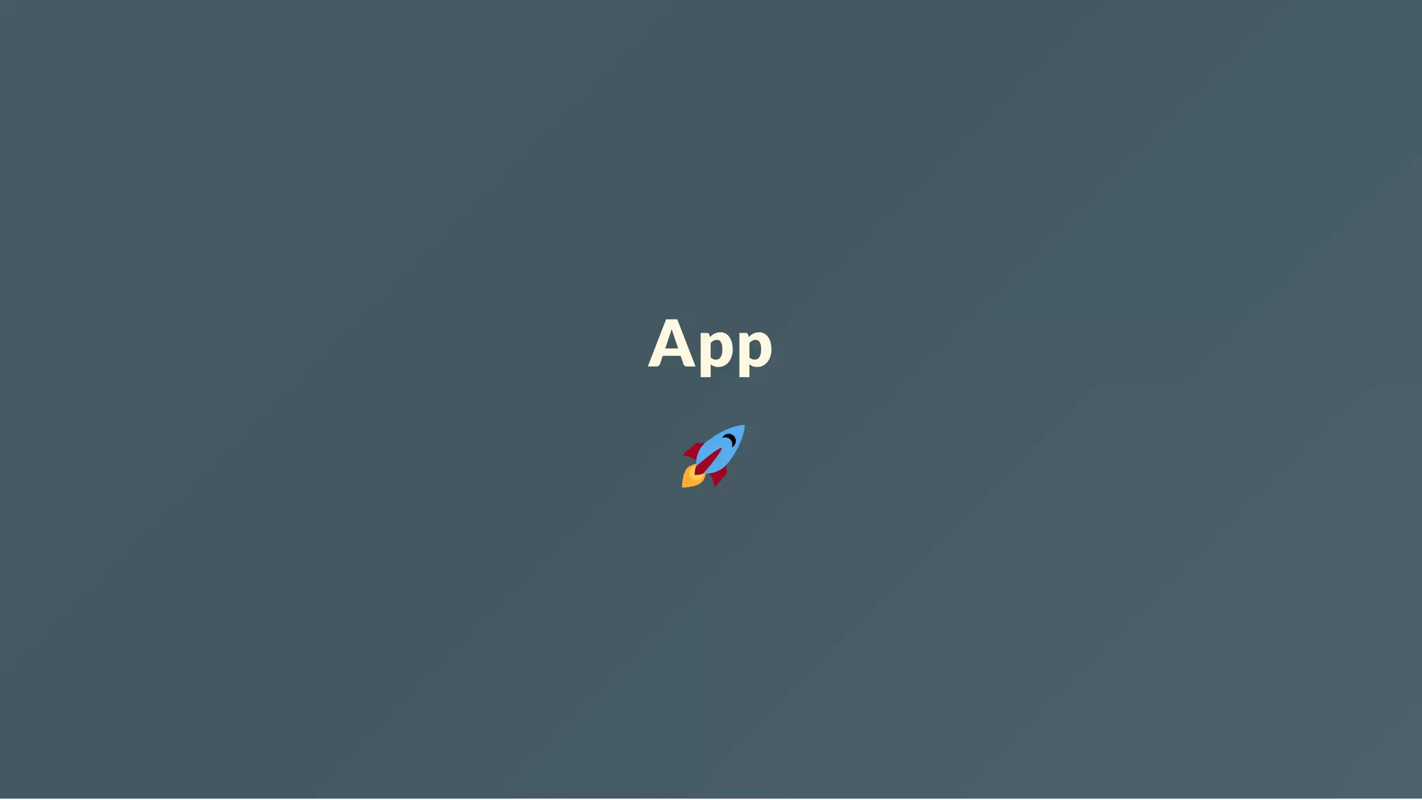 App
 