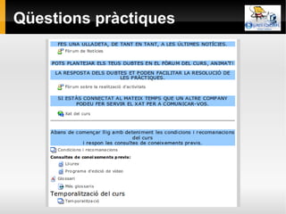 Qüestions pràctiques
 