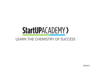 LEARN THE CHEMISTRY OF SUCCESS
 