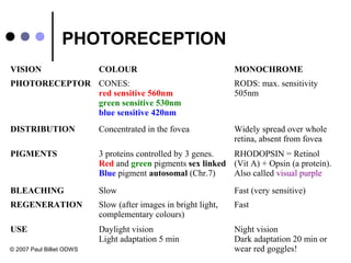 Photoreception Adaptation 01 sex linkage(Dr.Endom(FST Genetic)) | PPT