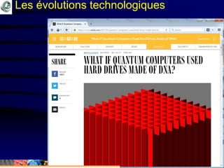 Mohamed Louadi, PhD mlouadi@louadi.com123
Les évolutions technologiques
 