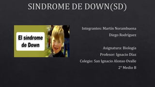 Sindrome de Down - Investigación escolar