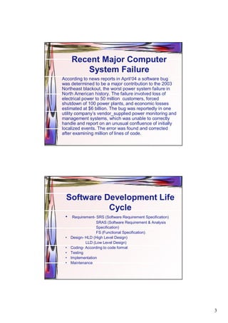 Seminar on Software Testing | PDF