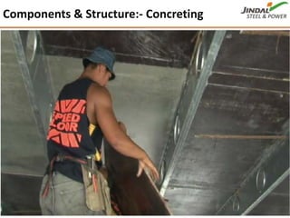 Components & Structure:‐ Concreting
28
 