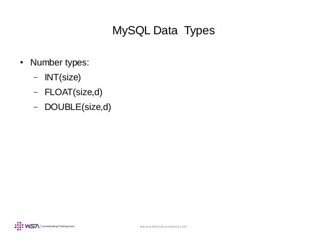 SQL - RDBMS Concepts