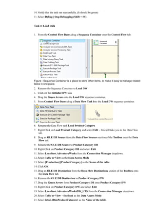 63 ssis controlling package flow using script task |... ssis lab | DOC