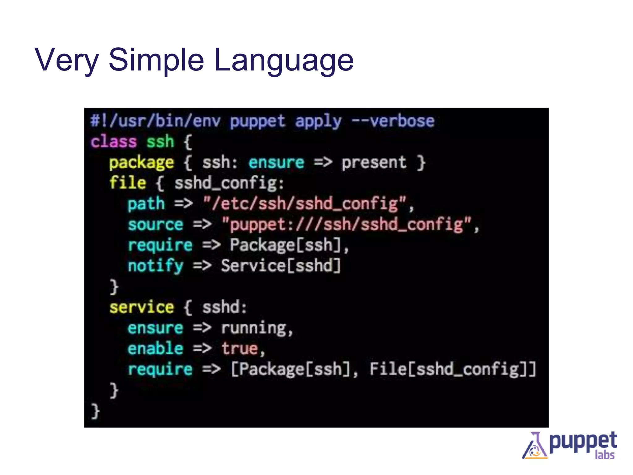 Very Simple Language

 