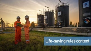 Life-saving rules content
 