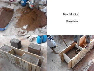 Test blocks
Manual ram
 
