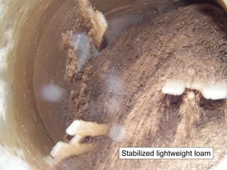 Stabilized lightweight loam
 