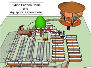 Hybrid Earthen Home
and
Aquaponic Greenhouse
 