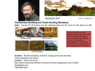 Neil and Su have so many
projects going on right now. Neil
calls it "project creep," where
you start something small and
end up with something
unmanageable. They bought
their house a few years ago and
are doing massive renovations.
 