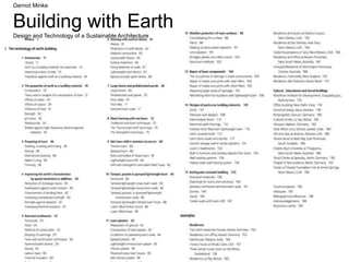 Gernot Minke
Building with Earth
Design and Technology of a Sustainable Architecture
 