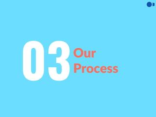 Our
Process
03
 