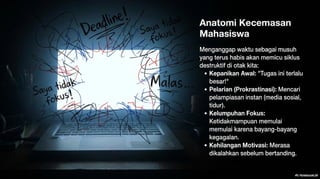Mengenal Teknik Pomodoro Teknik Pomodoro diciptakan pada akhir tahun 1980-an oleh Francesco Cirillo