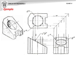 Ejemplo
DIBUJO EN INGENIERIA I CLASE 8
 
