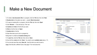 The basics- getting started with computers-slide share | PPTX