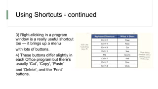 The basics- getting started with computers-slide share | PPTX