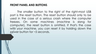 The Computer Its Parts (External) | PPTX