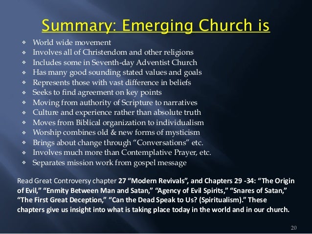 Image result for Emerging Church