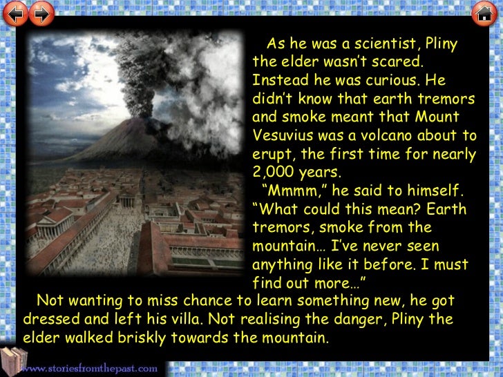 The story of pompeii