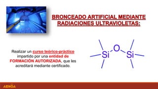 Realizar un curso teórico-práctico
impartido por una entidad de
FORMACIÓN AUTORIZADA, que les
acreditará mediante certificado.
 