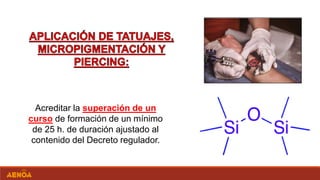 Acreditar la superación de un
curso de formación de un mínimo
de 25 h. de duración ajustado al
contenido del Decreto regulador.
 