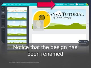 How to Tutorial: Canva