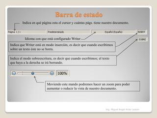01 tutorial de open office writer | PDF