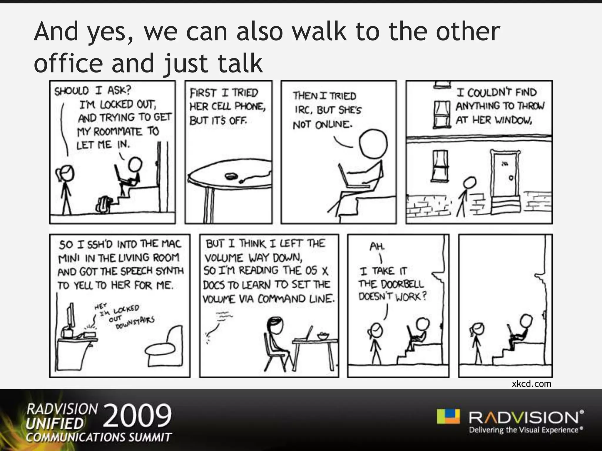 Media Quality Becomes an IssueUnmanaged NetworksVarying Network CapacitiesVarying Devices