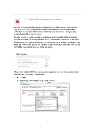Example cookie compliance audit | DOCX