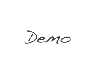 Demo
 