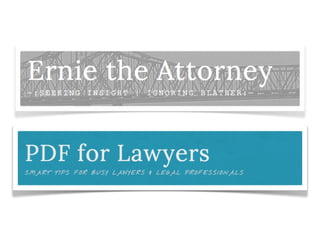 My Book: Blogging in One Hour for Lawyers
http://bit.ly/12fmwHN
 